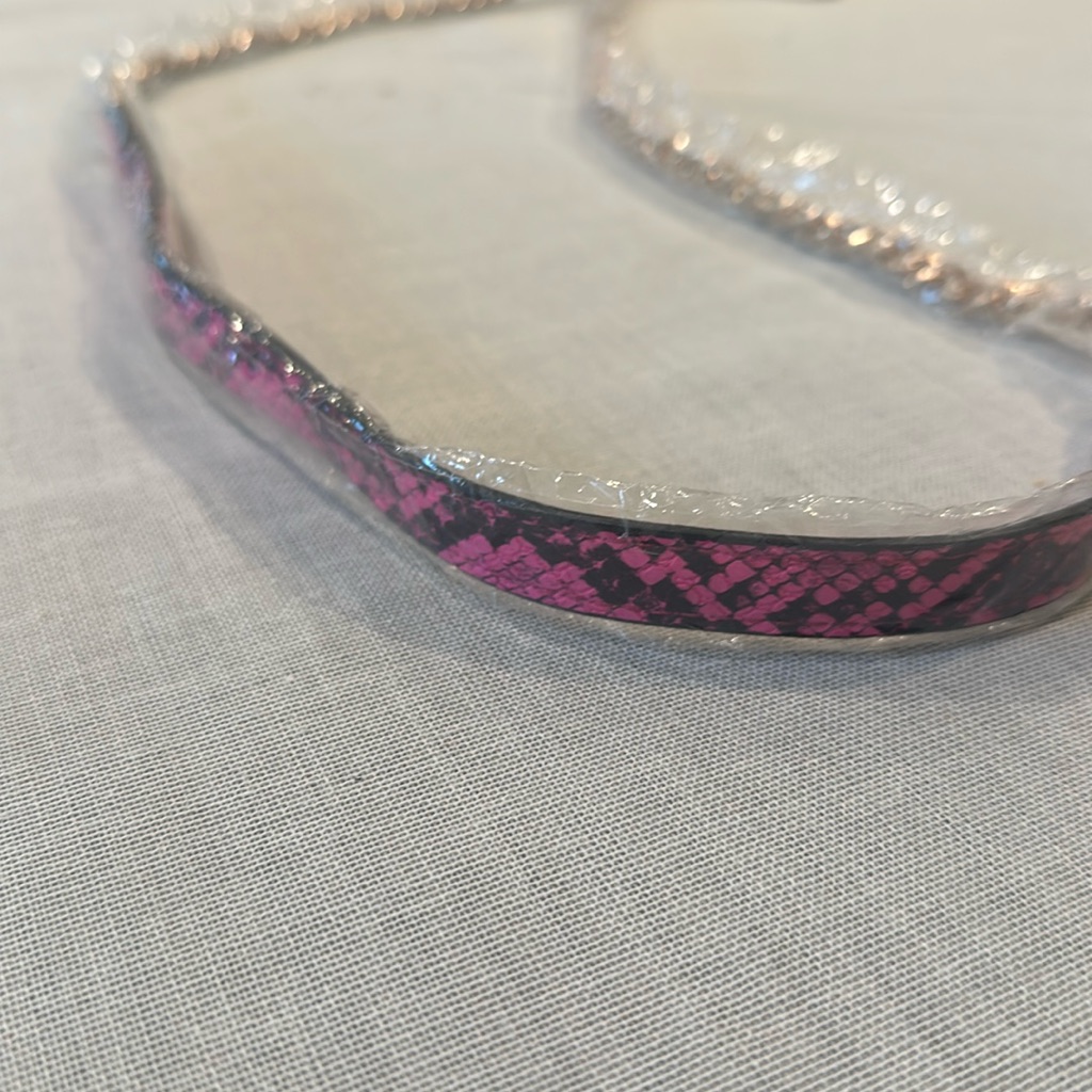 Brand New Pink  Gold 48 Hand Bag Strap